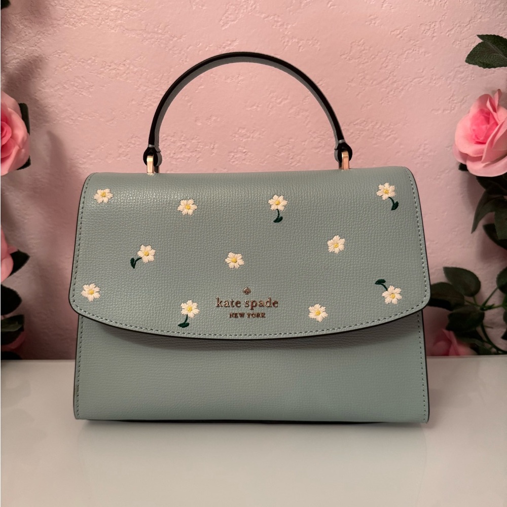 Kate Spade Blue Floral Handbag